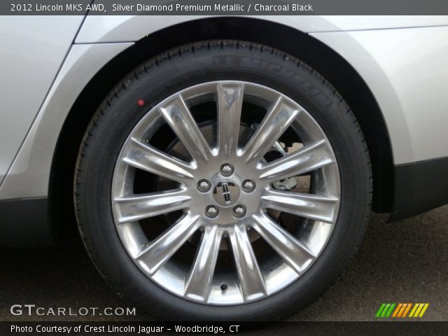 2012 Lincoln MKS AWD in Silver Diamond Premium Metallic