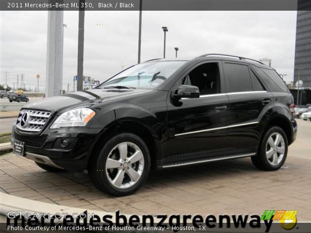 2011 Mercedes-Benz ML 350 in Black