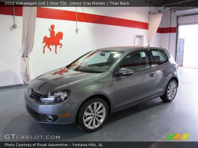2012 Volkswagen Golf 2 Door TDI in United Gray Metallic