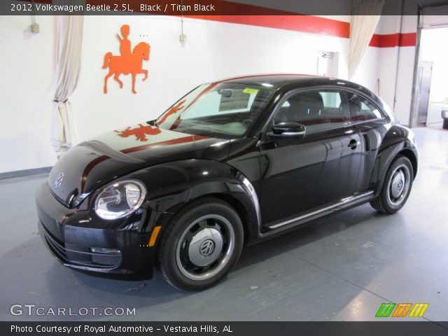 2012 Volkswagen Beetle 2.5L in Black