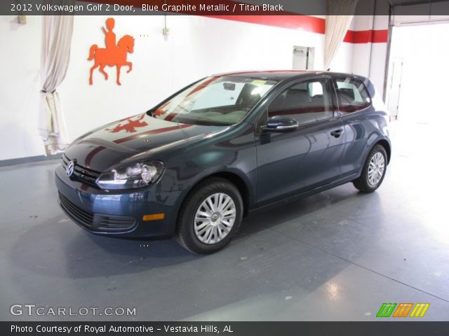 2012 Volkswagen Golf 2 Door in Blue Graphite Metallic