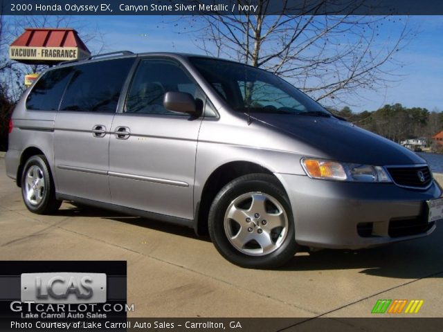 2000 Honda Odyssey EX in Canyon Stone Silver Metallic