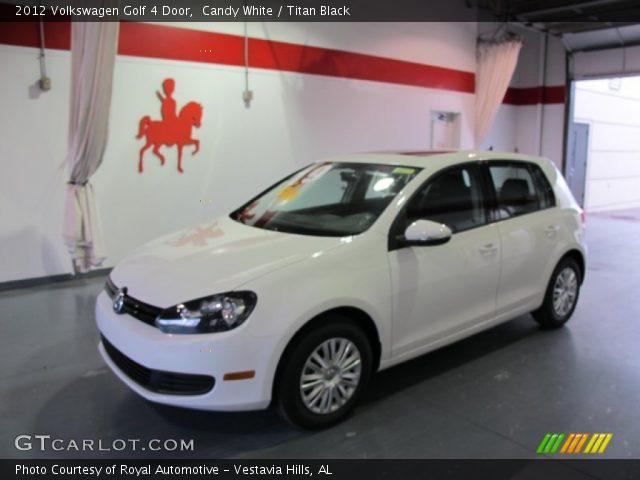 2012 Volkswagen Golf 4 Door in Candy White