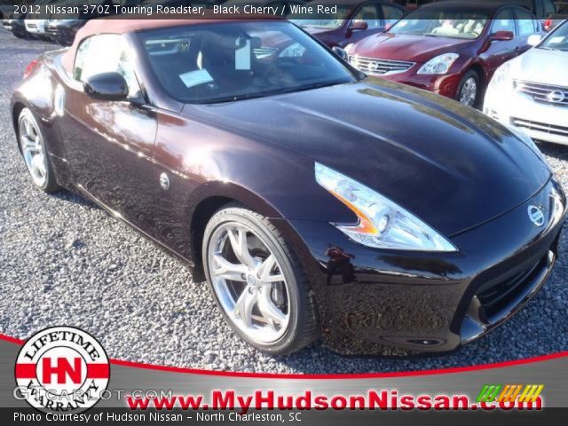 2012 Nissan 370Z Touring Roadster in Black Cherry