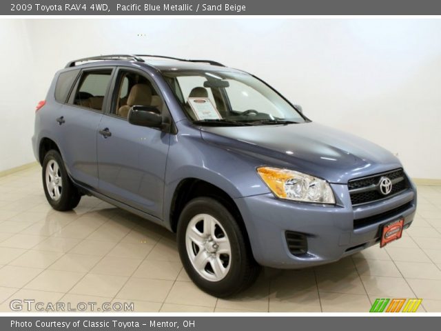 2009 Toyota RAV4 4WD in Pacific Blue Metallic