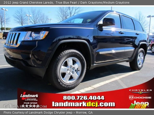 2012 Jeep Grand Cherokee Laredo in True Blue Pearl