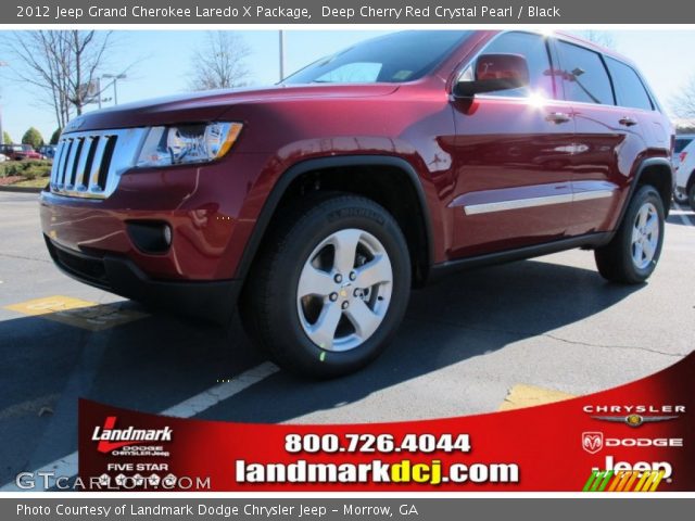 2012 Jeep Grand Cherokee Laredo X Package in Deep Cherry Red Crystal Pearl