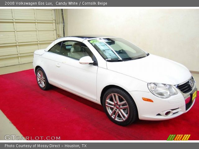2008 Volkswagen Eos Lux in Candy White