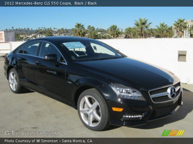 2012 Mercedes-Benz CLS 550 Coupe in Black