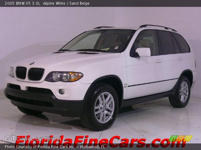 Bmw X5 2005 White. Alpine White 2005 BMW X5 3.0i with Sand Beige interior 2005 BMW X5 3.0i in Alpine White