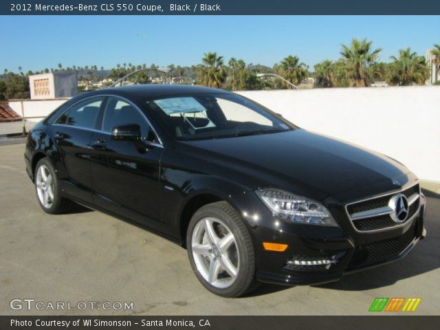 2012 Mercedes-Benz CLS 550 Coupe in Black