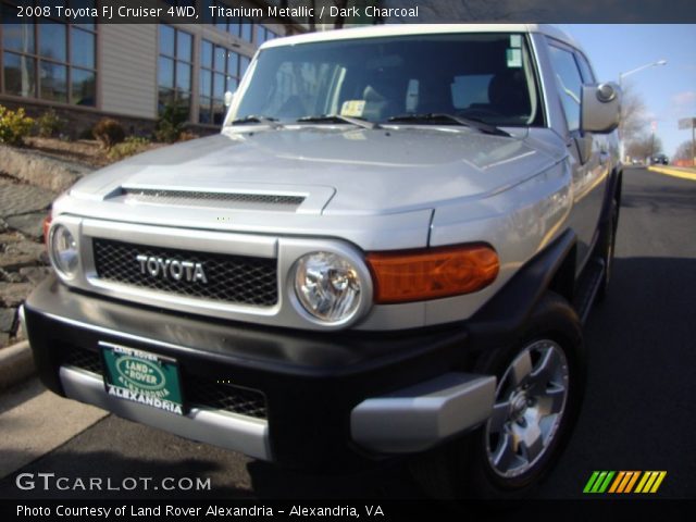 2008 Toyota FJ Cruiser 4WD in Titanium Metallic