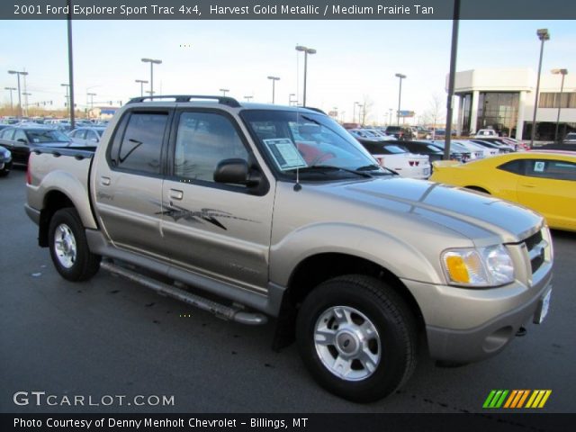 2001 Ford Explorer Sport Trac 4x4 in Harvest Gold Metallic
