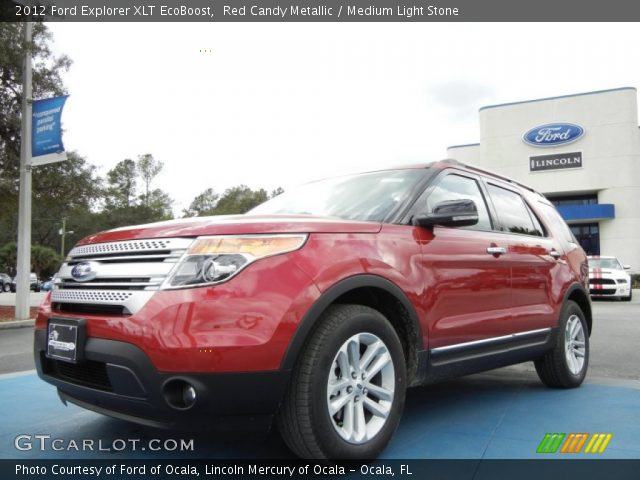 2012 Ford Explorer XLT EcoBoost in Red Candy Metallic