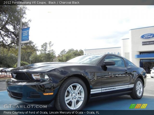 2012 Ford Mustang V6 Coupe in Black