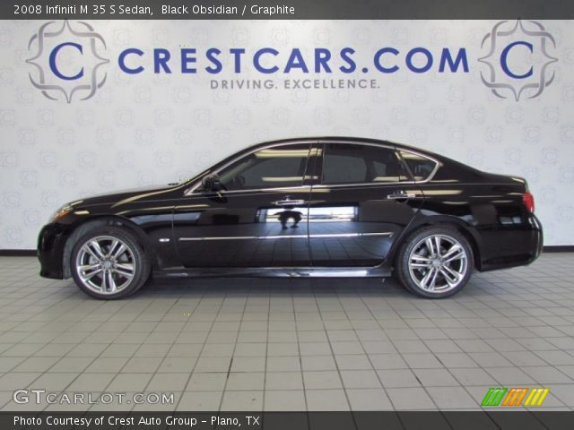 2008 Infiniti M 35 S Sedan in Black Obsidian