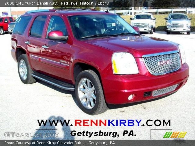 2008 GMC Yukon Denali AWD in Red Jewel Tintcoat