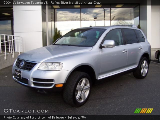 2004 Volkswagen Touareg V8 in Reflex Silver Metallic