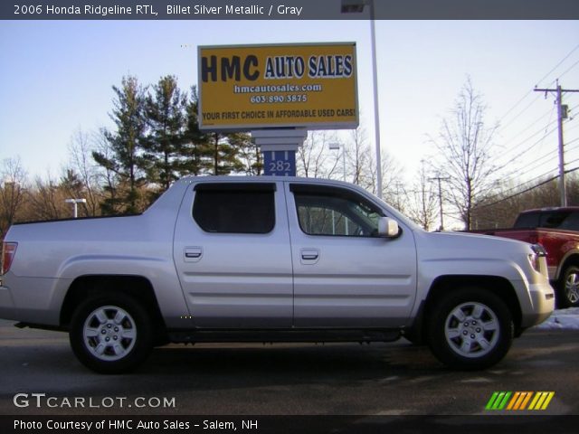 2006 Honda Ridgeline RTL in Billet Silver Metallic