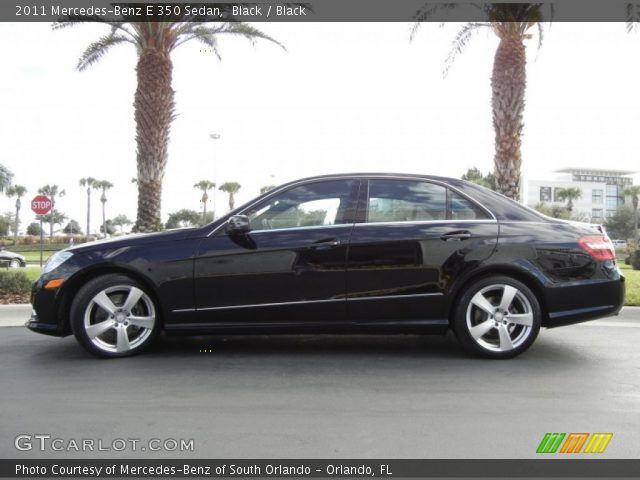 2011 Mercedes-Benz E 350 Sedan in Black