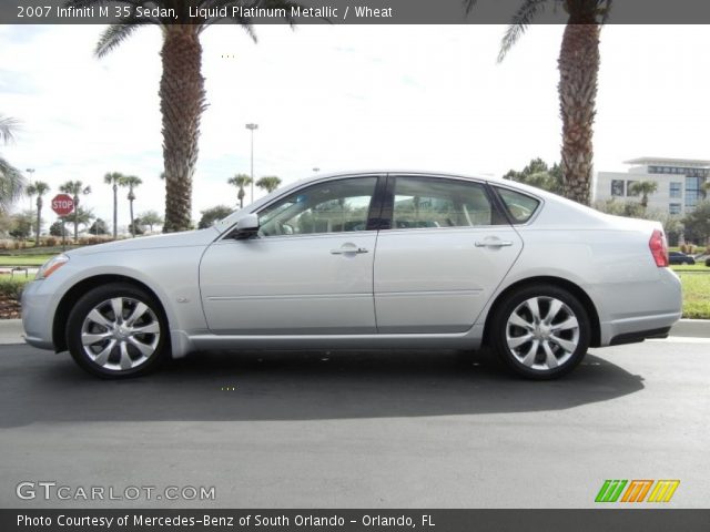 2007 Infiniti M 35 Sedan in Liquid Platinum Metallic