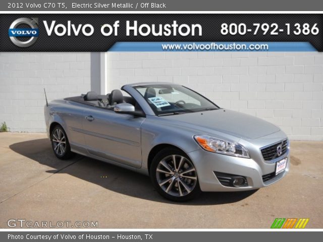 2012 Volvo C70 T5 in Electric Silver Metallic
