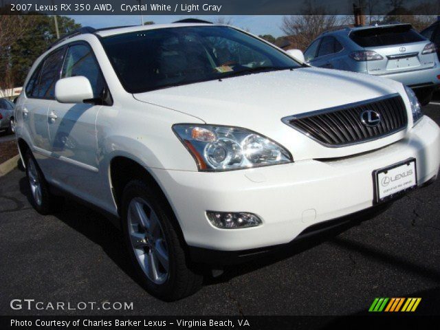 2007 Lexus RX 350 AWD in Crystal White