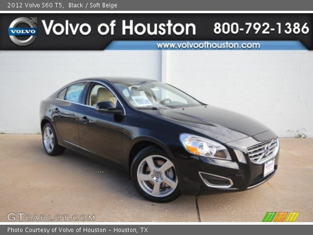 2012 Volvo S60 T5 in Black