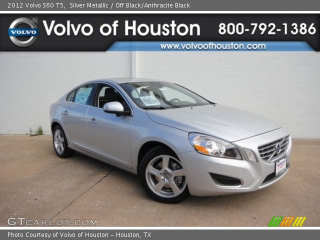 2012 Volvo S60 T5 in Silver Metallic