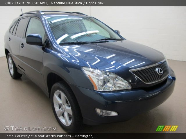 2007 Lexus RX 350 AWD in Neptune Blue Mica