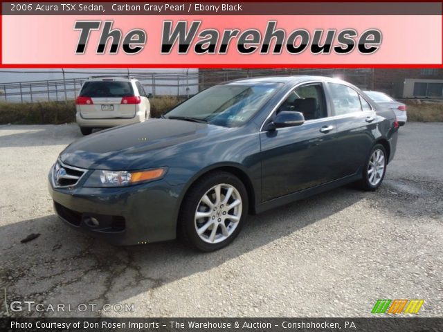 2006 Acura TSX Sedan in Carbon Gray Pearl