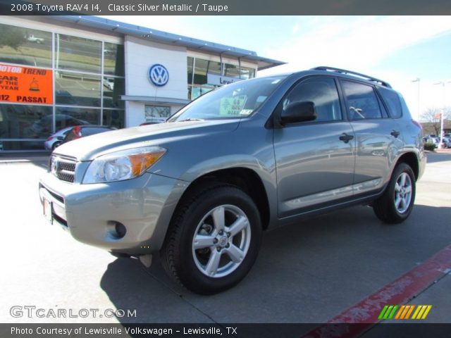 2008 Toyota RAV4 I4 in Classic Silver Metallic