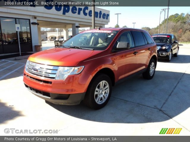 2008 Ford Edge SE in Blazing Copper Metallic