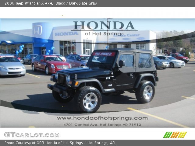 2006 Jeep Wrangler X 4x4 in Black