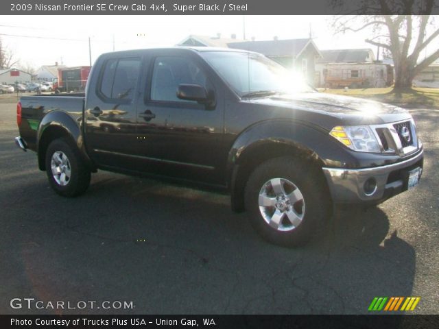 2009 Nissan Frontier SE Crew Cab 4x4 in Super Black