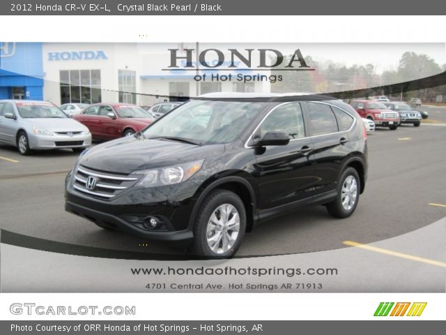 2012 Honda CR-V EX-L in Crystal Black Pearl