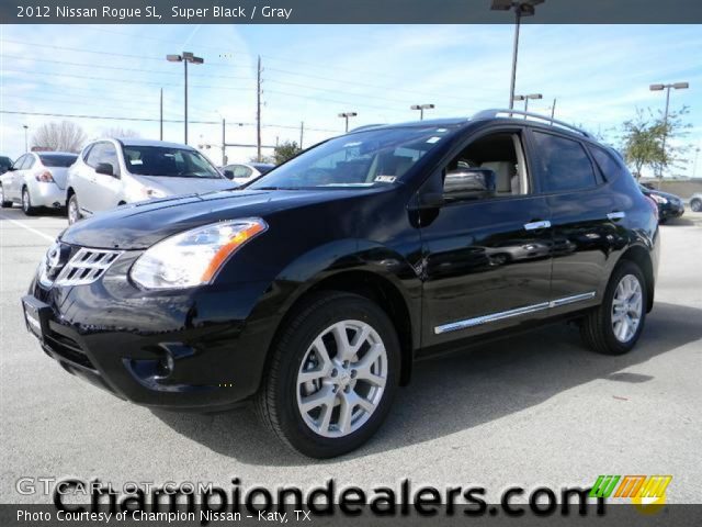 2012 Nissan Rogue SL in Super Black