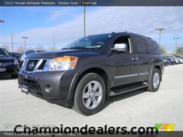 2012 Nissan Armada Platinum in Smoke Gray