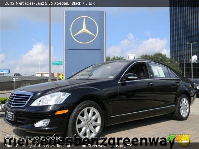 2009 Mercedes-Benz S 550 Sedan in Black