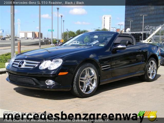 2008 Mercedes-Benz SL 550 Roadster in Black