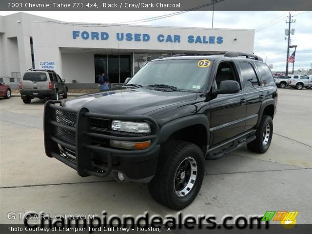 2003 Chevrolet Tahoe Z71 4x4 in Black
