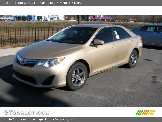 2012 Toyota Camry LE in Sandy Beach Metallic