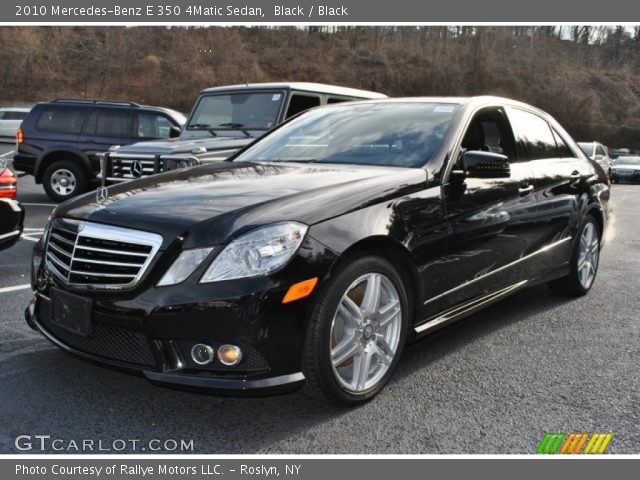 2010 Mercedes-Benz E 350 4Matic Sedan in Black