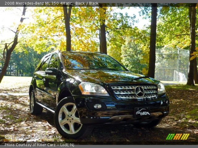 2008 Mercedes-Benz ML 350 4Matic in Black