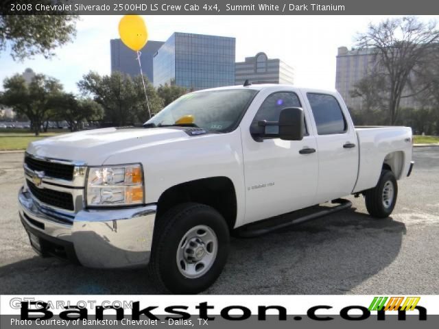 2008 Chevrolet Silverado 2500HD LS Crew Cab 4x4 in Summit White