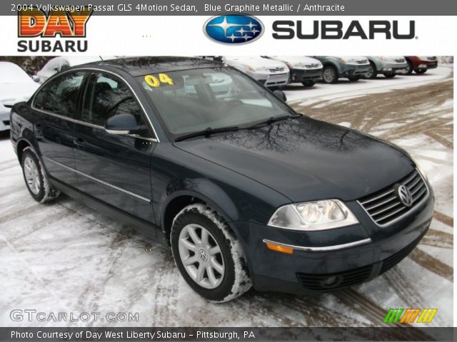 2004 Volkswagen Passat GLS 4Motion Sedan in Blue Graphite Metallic