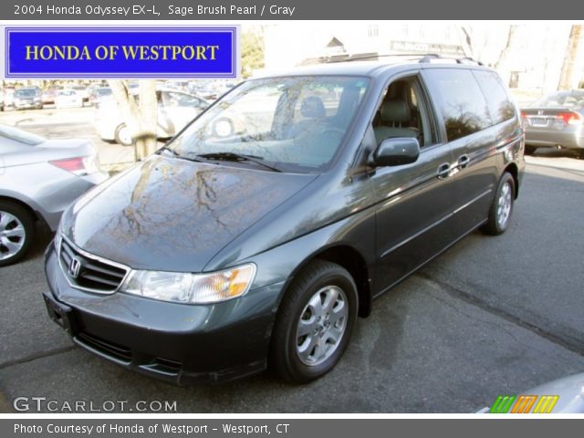 2004 Honda Odyssey EX-L in Sage Brush Pearl