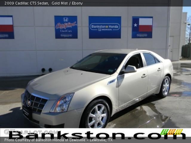 2009 Cadillac CTS Sedan in Gold Mist