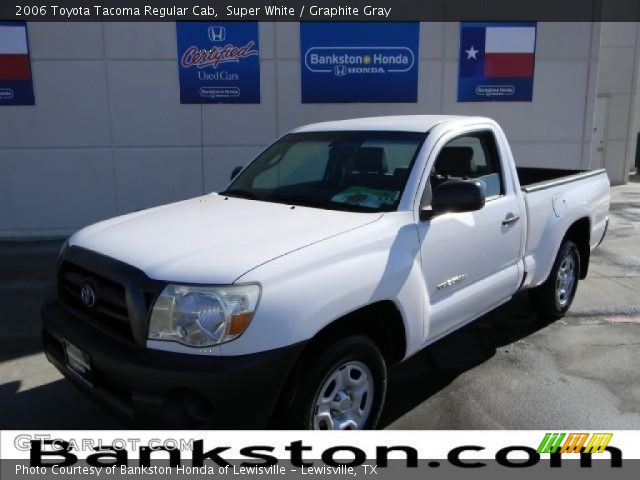 2006 Toyota Tacoma Regular Cab in Super White