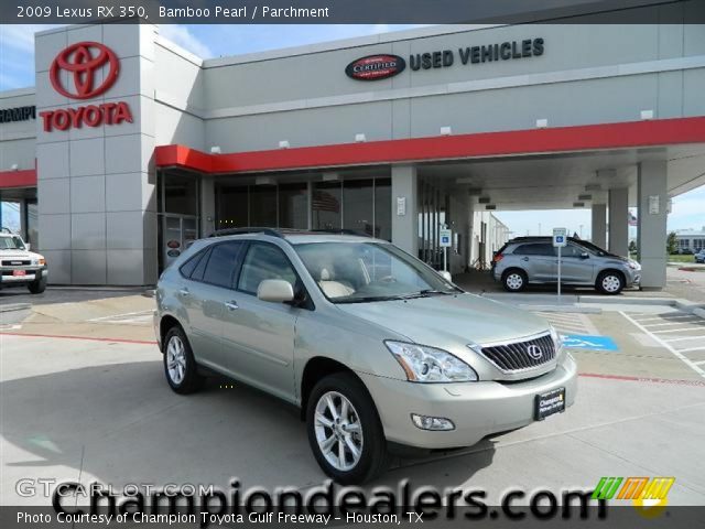 2009 Lexus RX 350 in Bamboo Pearl
